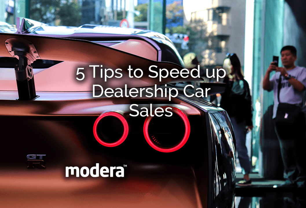 5 tips to speed up dealership car sales