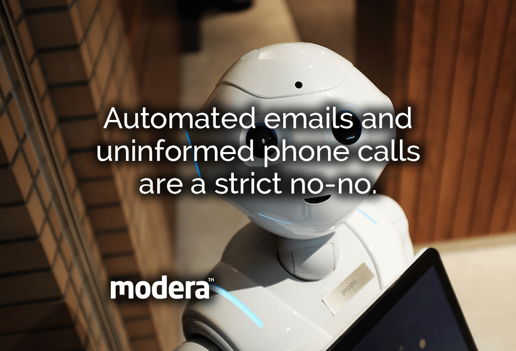 automotive ecommerce automated emails and uninformed phone calls