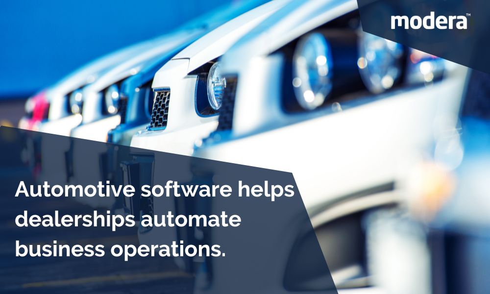 Automotive software helps dealerships automate business operations