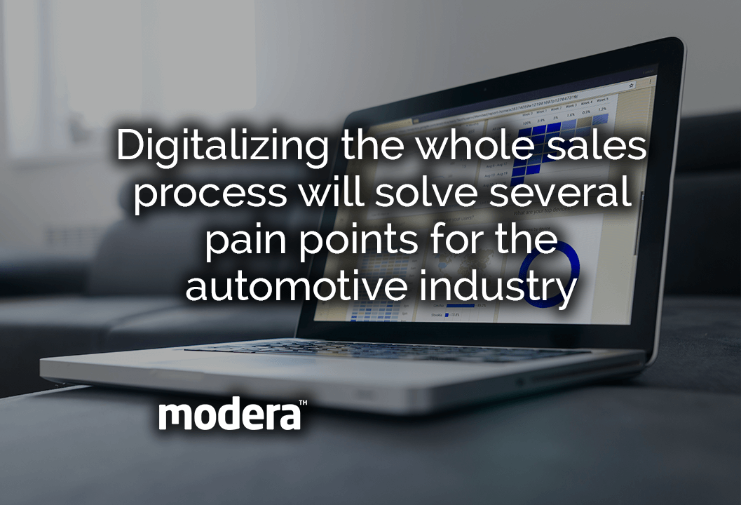 Digitalizing the whole process will solve several pain points for the industry