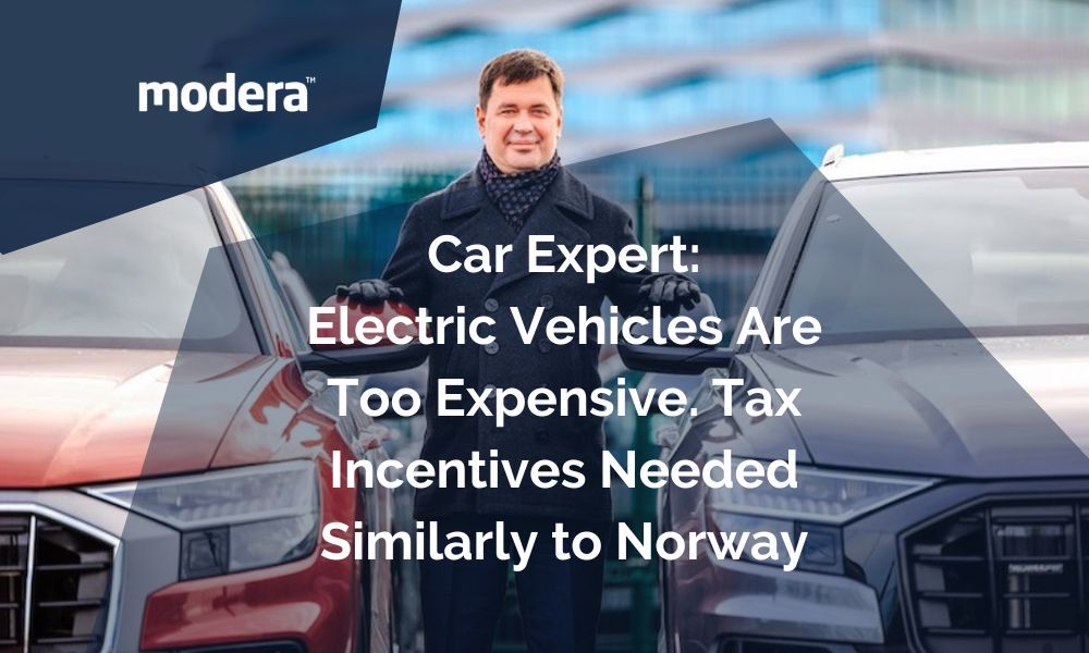 Car Expert: Electric Vehicles Are Too Expensive. Tax Incentives Needed Similarly to Norway