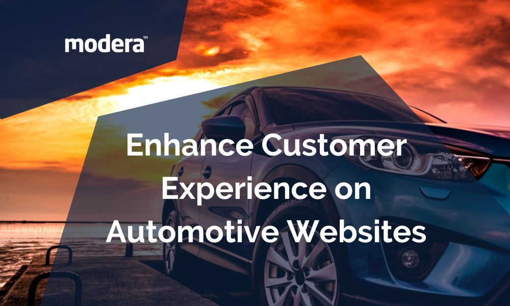 Enhance Customer Experience on Automotive Websites