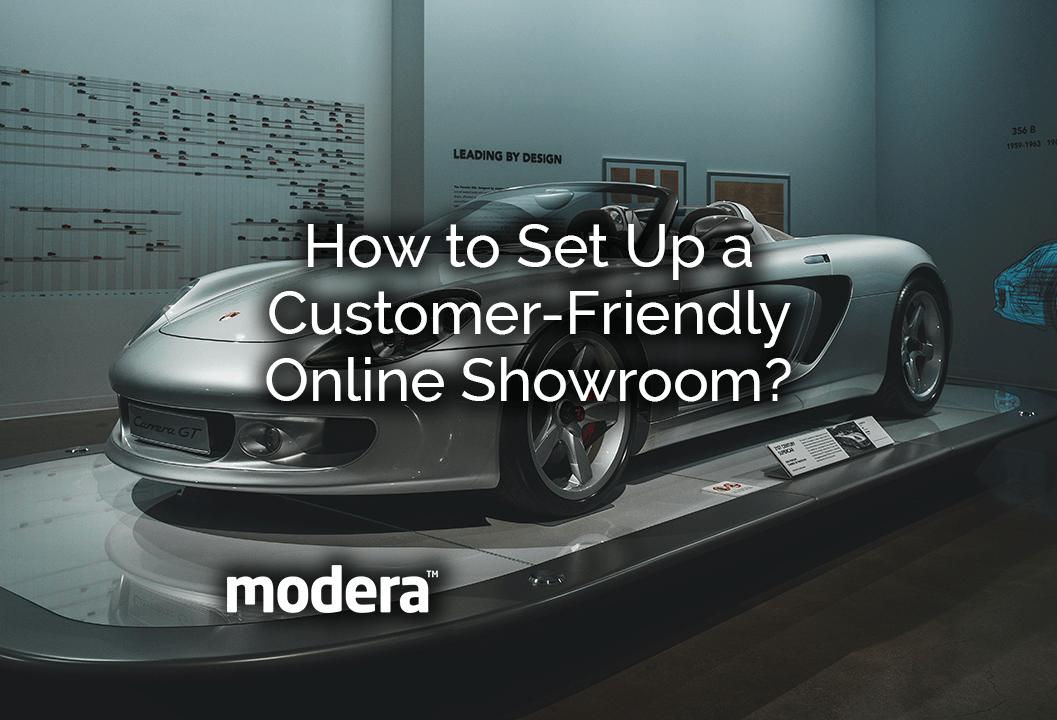 how to set up a customer-friendly online showroom?