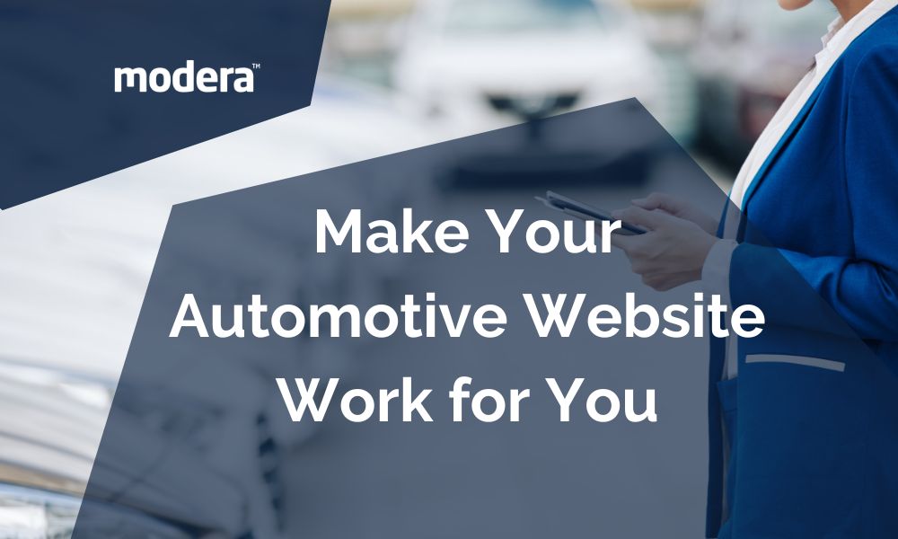 Make Your Automotive Website Work for You