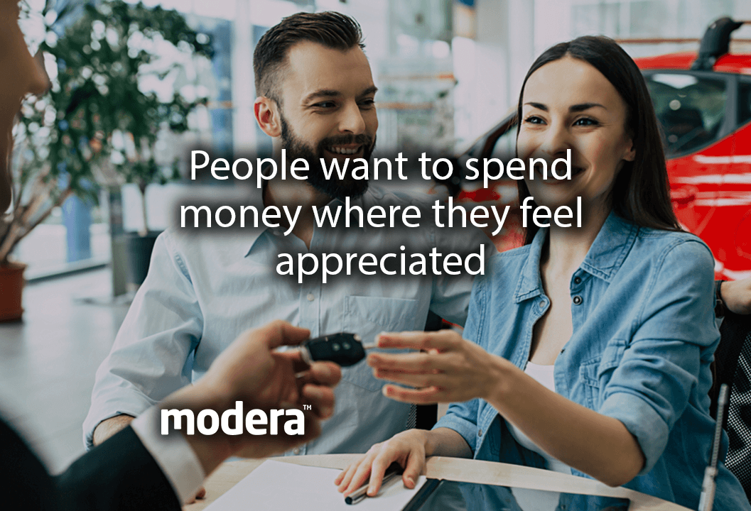 Automotive | People want to spend money where they feel appreciated