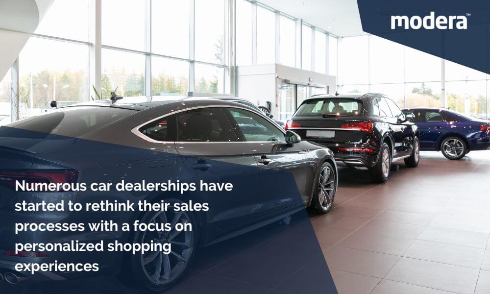 personalized shopping experiences for car sales