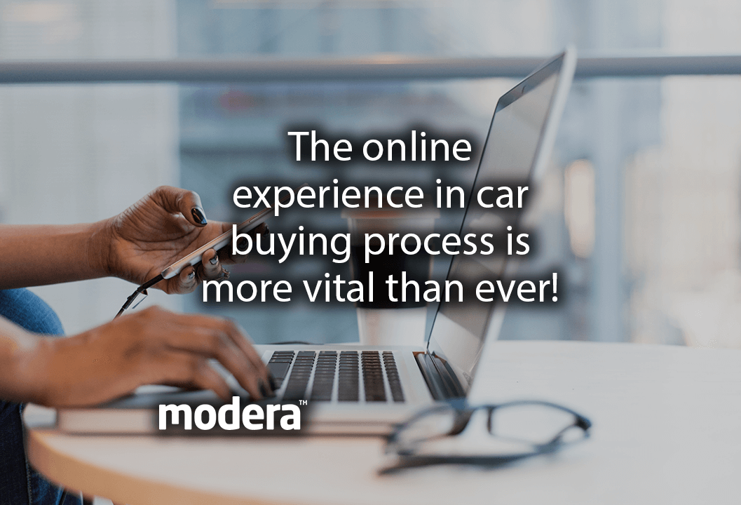 The online experience in car buying process is more vital than ever