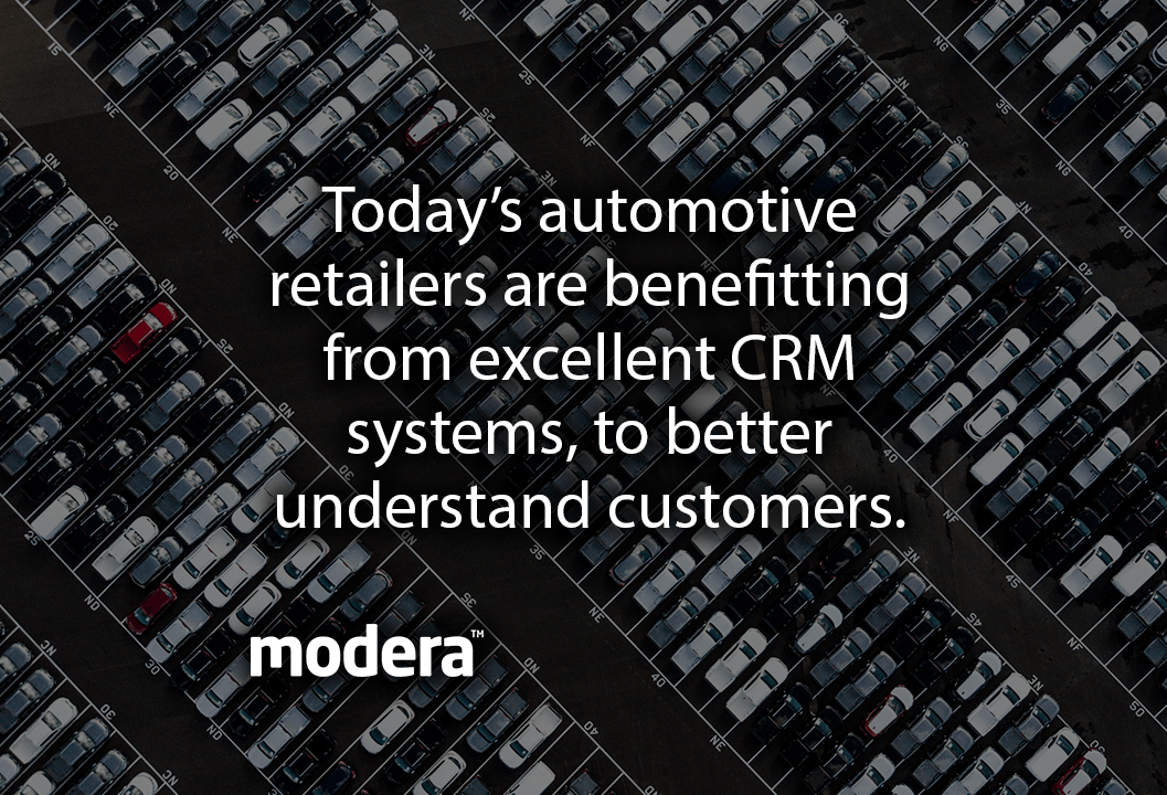 Today’s retailers are benefitting from excellent CRM systems, to better understand customers.