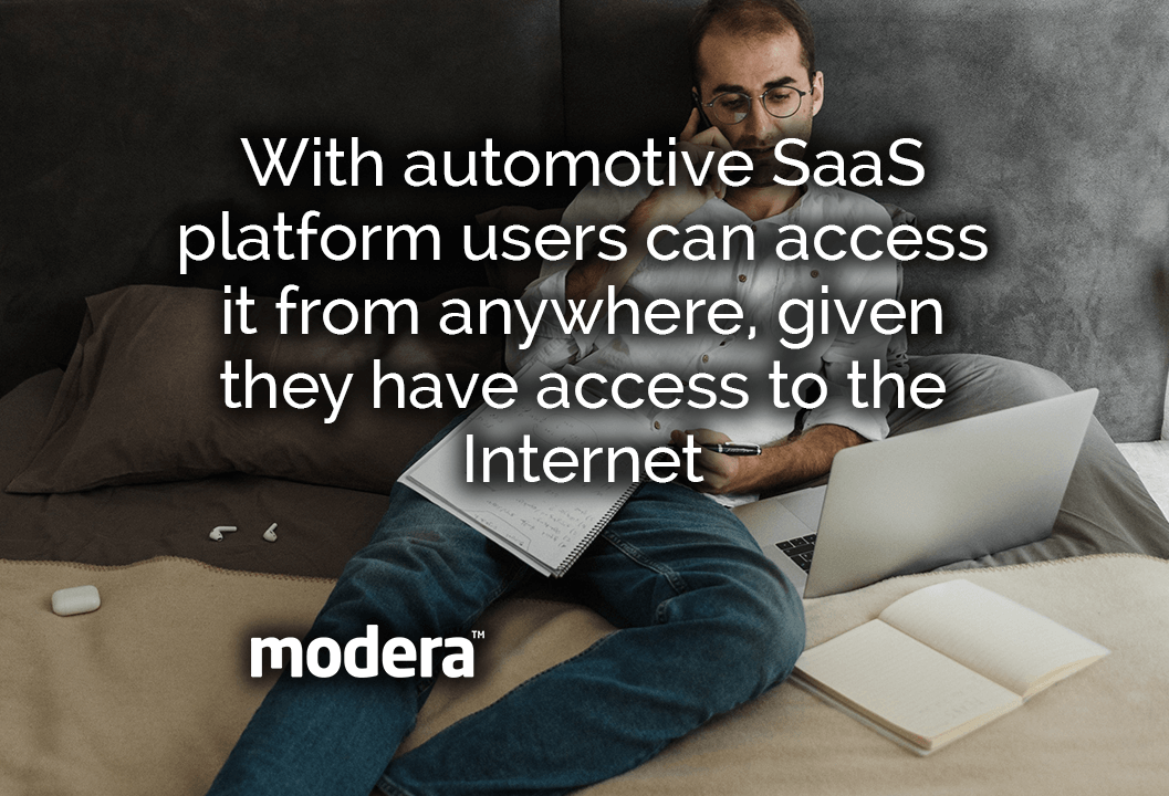 Automotive saas platform users have move freedom